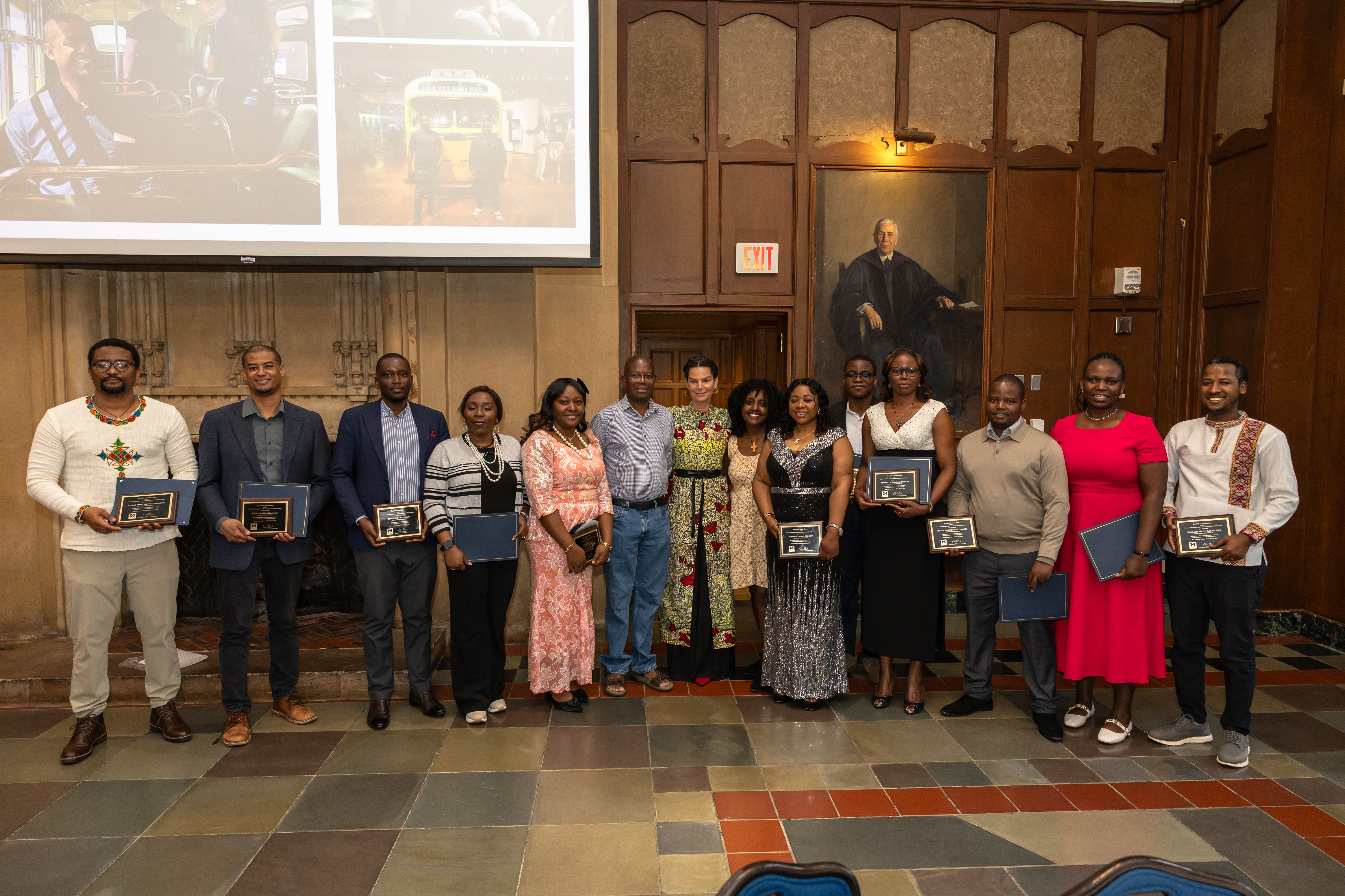 UMAPS scholars and guests gathered during a community event.