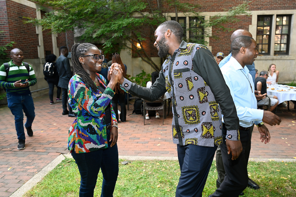 UMAPS scholars gathered together during a center event.